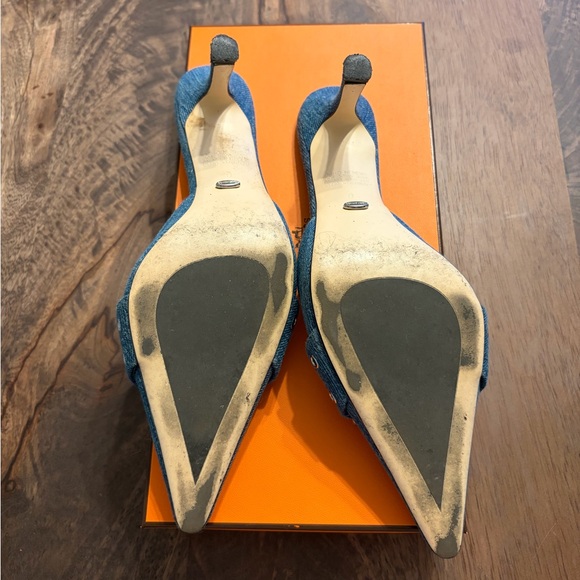 TONY BIANCO denim mules - Picture 2 of 2